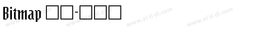 Bitmap 音标字体转换
